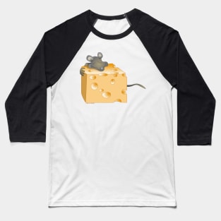 Cheese and Mouse Baseball T-Shirt